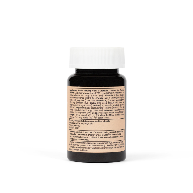 Discover the Best Female Hormone Balance Supplement – NOURISH Women's Stress Multi-Vitamin & Multi-Mineral. 30 Capsules with Omega-3 for Holistic Wellness