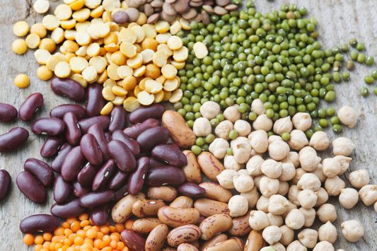 Nutrient-Rich Legumes Abundant in Folate.