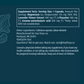 Supplement Facts for 1 CALM Capsule: Magnesium, Lavender Flower Extract, L-Theanine, and Gamma-Aminobutyric Acid. Other Ingredients: Cellulose Capsule, Silicon Dioxide. Manufactured in Portland, ME