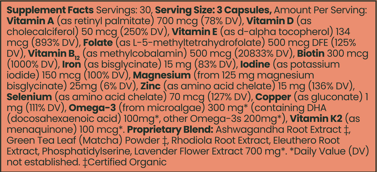 THRIVE: Women's Daily + Stress Support