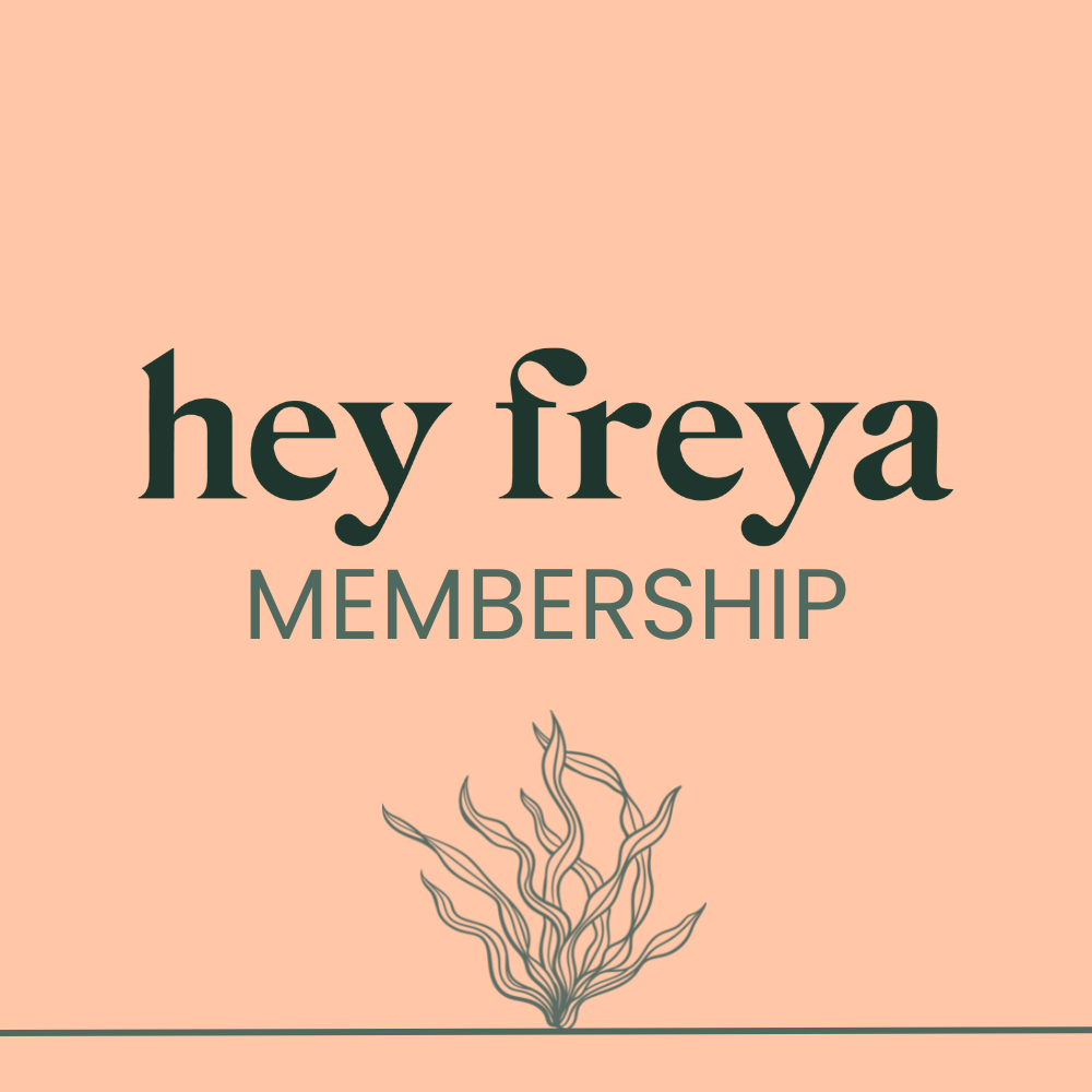 hey freya Annual Membership